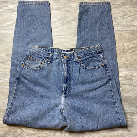 Vintage GAP High Rise Tapered Mom Jeans - Picture 2 of 10